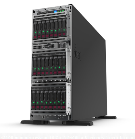 [P21788-421] Serveur HPE ProLiant ML350 Gen10 4210R monoprocesseur