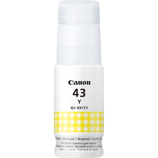 [4689C001AA] CANON Bouteille GI-43 Y