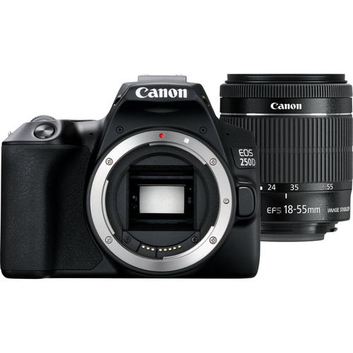 [3454C002AA] CANON EOS 250D + Objectif 18-55 S, Black
